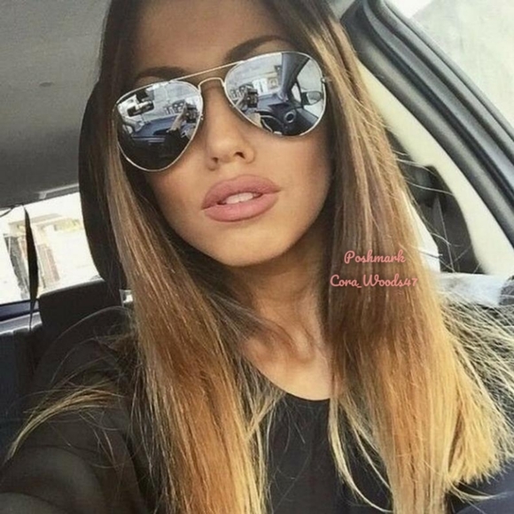 RayBan Aviator Silver Flash Lenses RB3025 Silver Frame 58 / 62 Unisex New - Picture 13 of 16